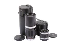 Two Olympus Pen F prime lenses. To include a 20mm f3.5 G.