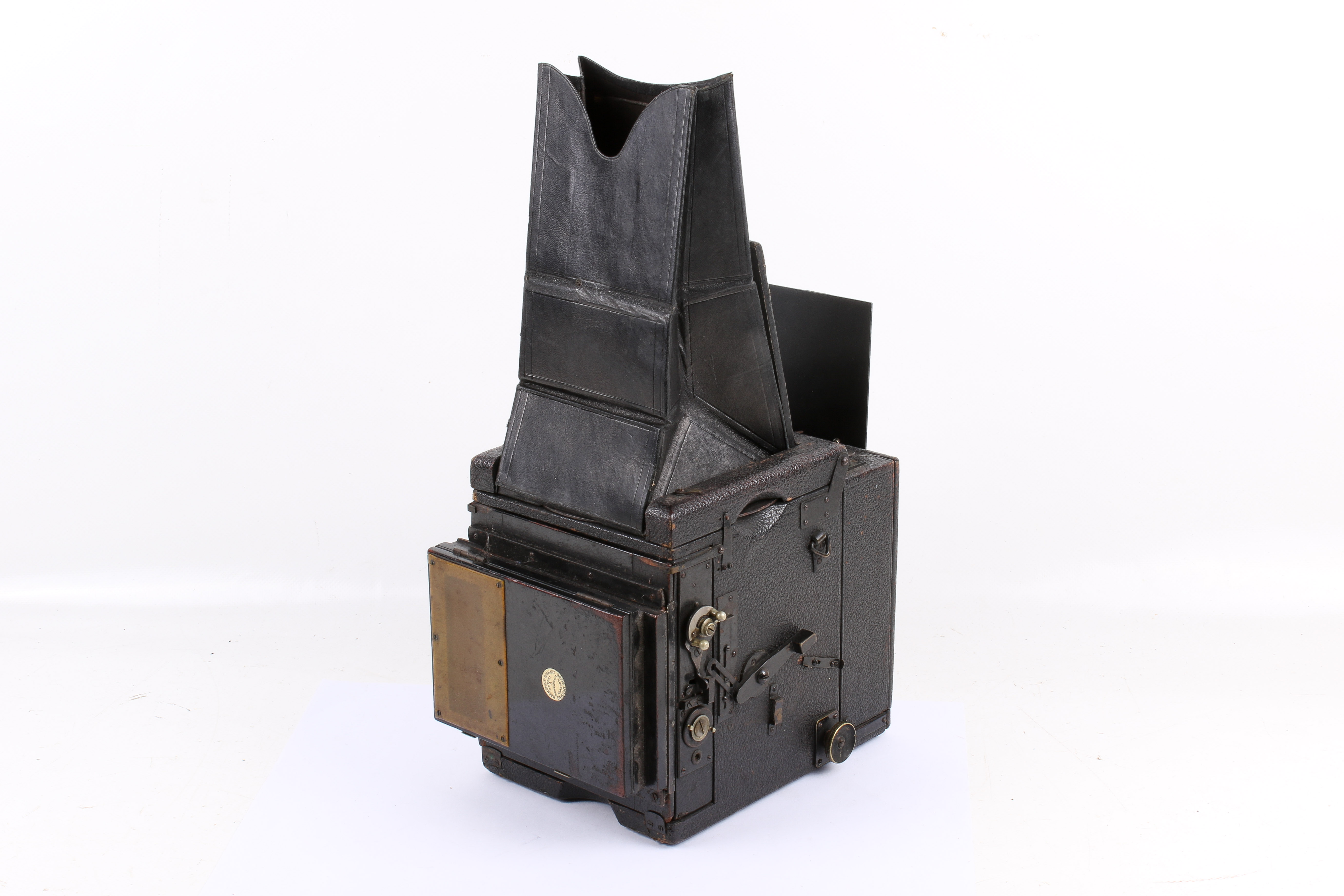 A Shew Reflector reflex plate camera. With a Carl Zeiss 18cm f4. - Image 2 of 6