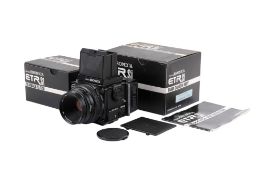 A Zenza Bronica ETRSi 6 x 4.5 medium format SLR camera. Serial number 7311778.