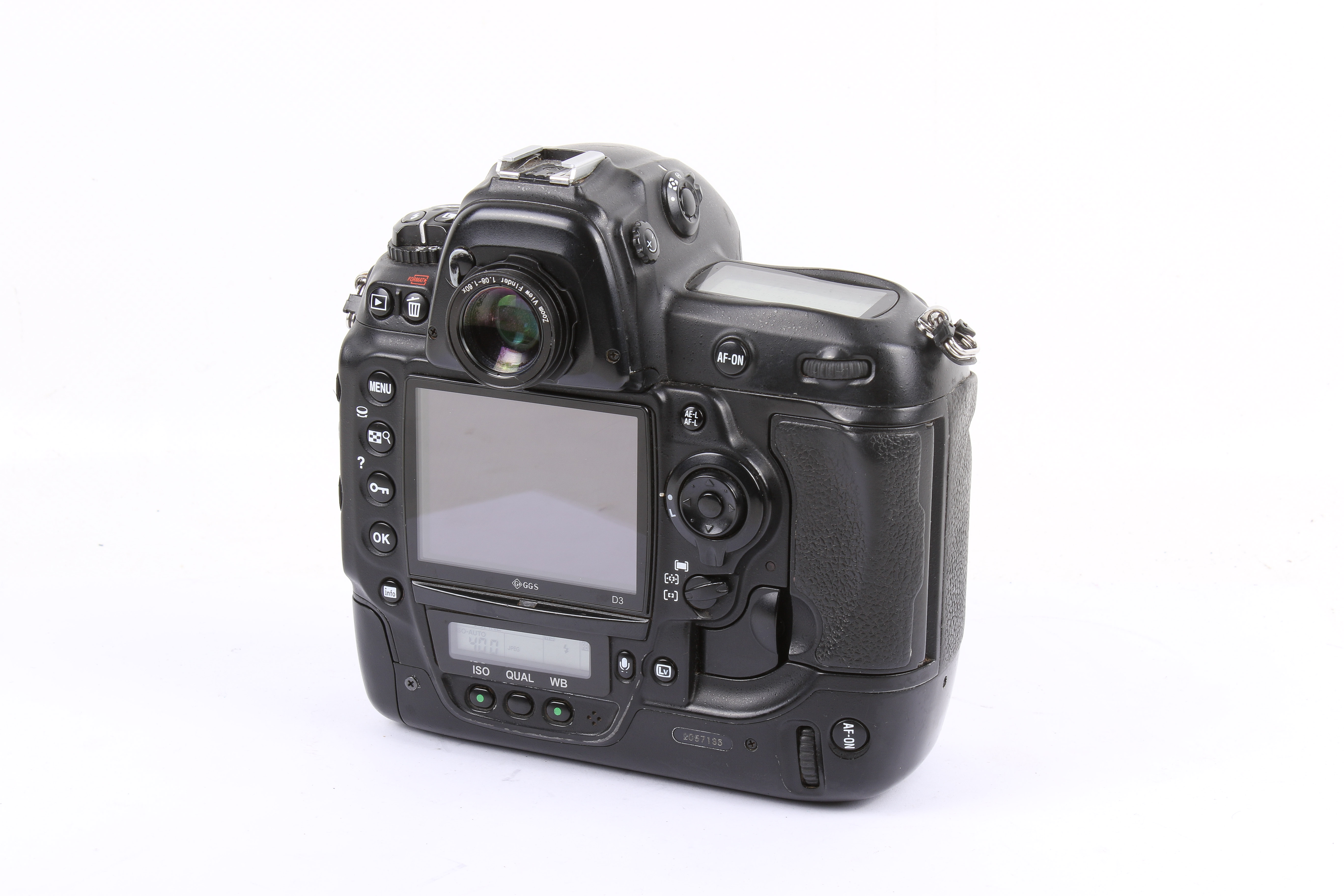 A Nikon D3S Digital SLR camera body. Serial number 2057135. - Image 4 of 4
