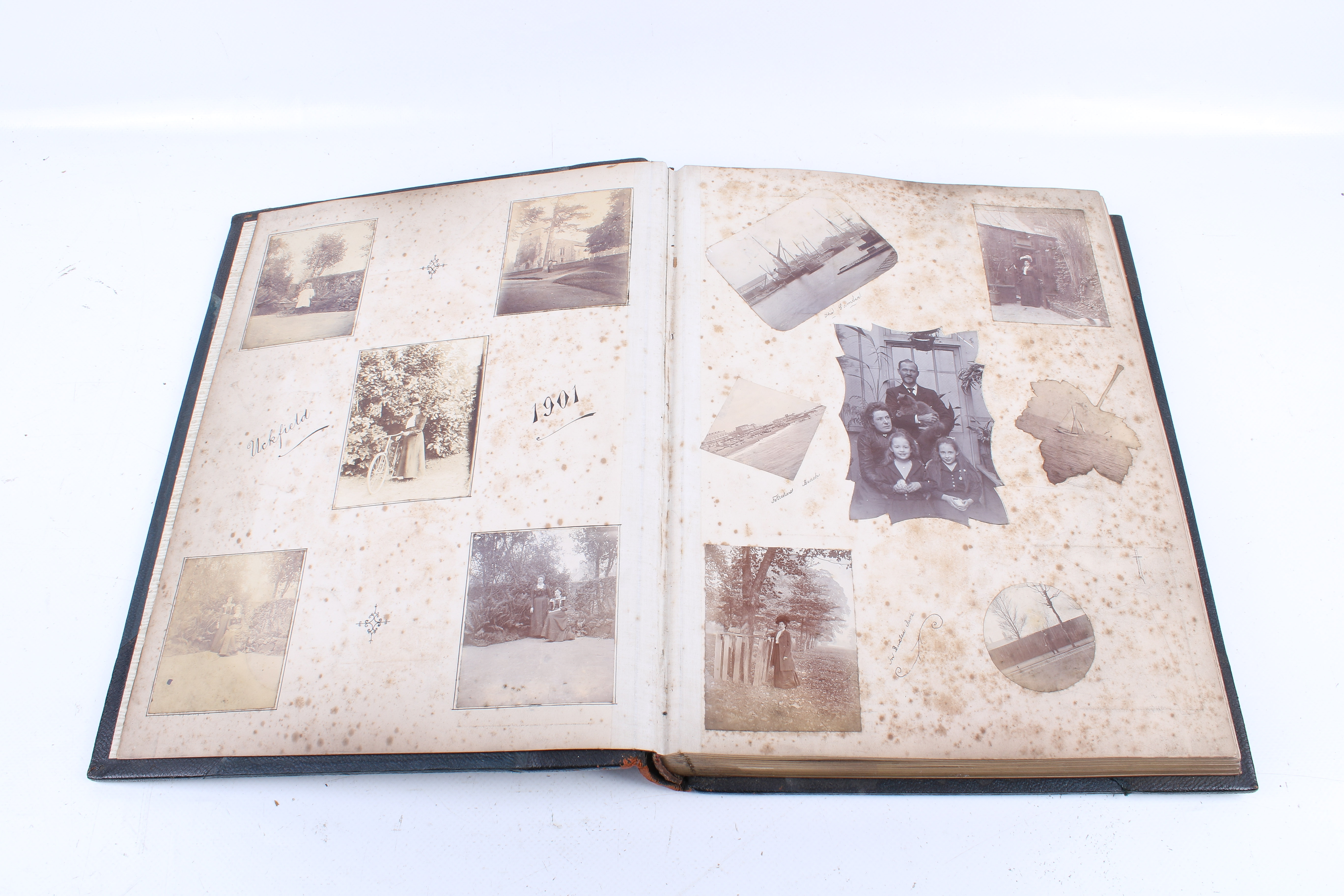 An early 20th Century photograph album. - Image 2 of 6