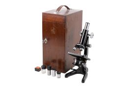 A W. Watson & Sons 'KIMA' monocular microscope. Serial number 113212.