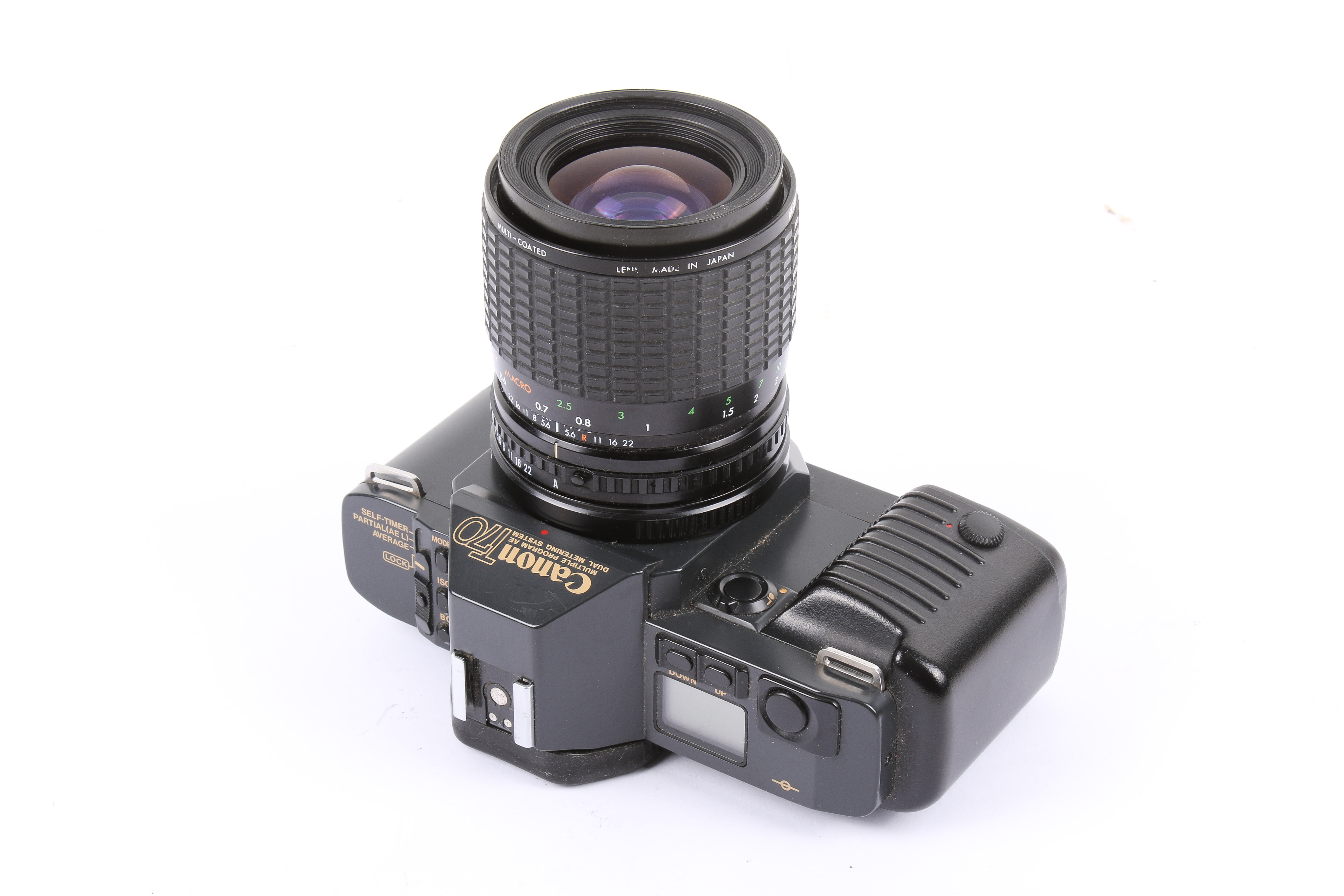 A Canon T70 35mm SLR camera outfit. Serial number 1278763. - Image 4 of 7