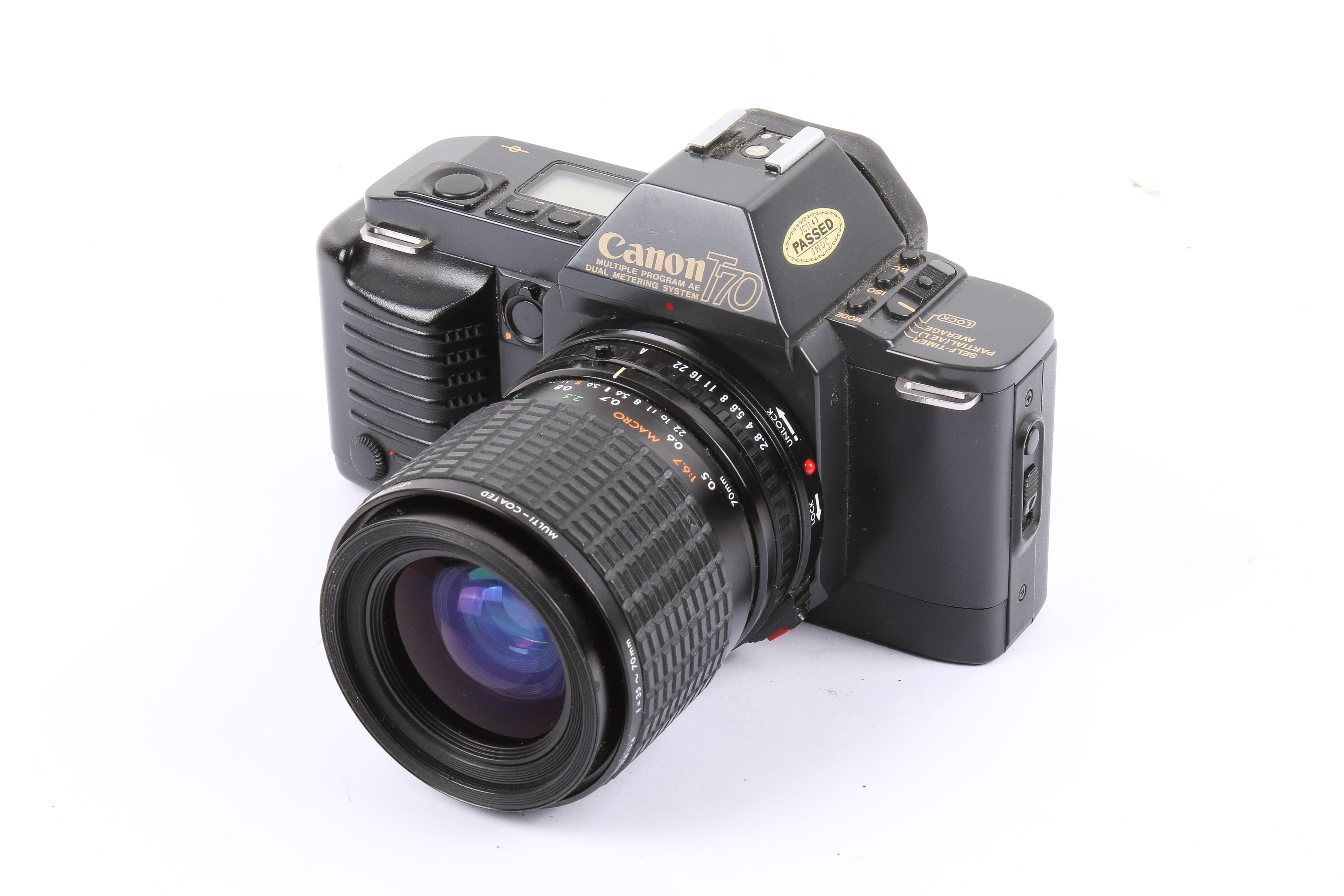 A Canon T70 35mm SLR camera outfit. Serial number 1278763. - Image 3 of 7