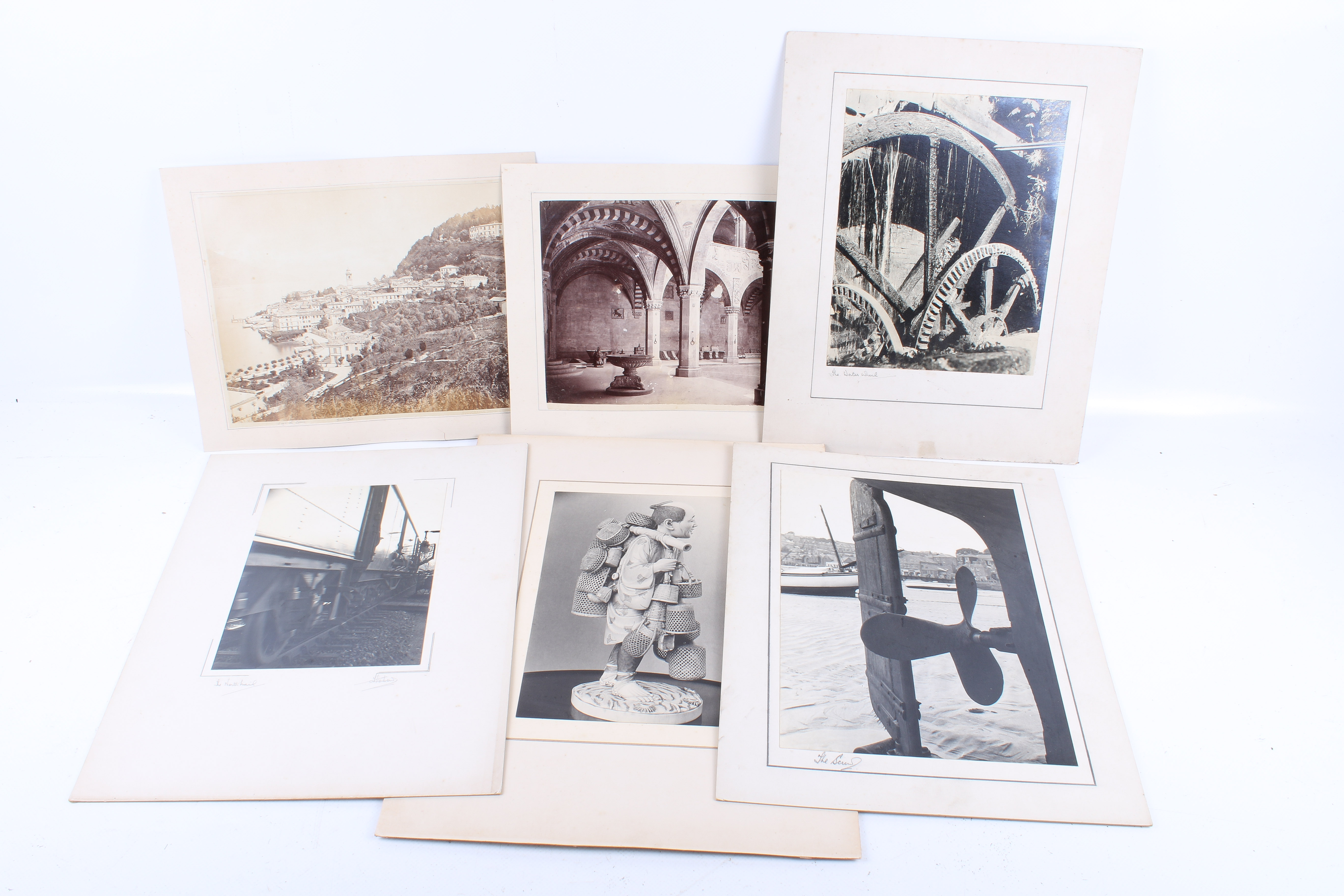 A large portfolio consisting of mostly 19th Century Albumen and other Silver Gelatin photographs. - Image 5 of 6