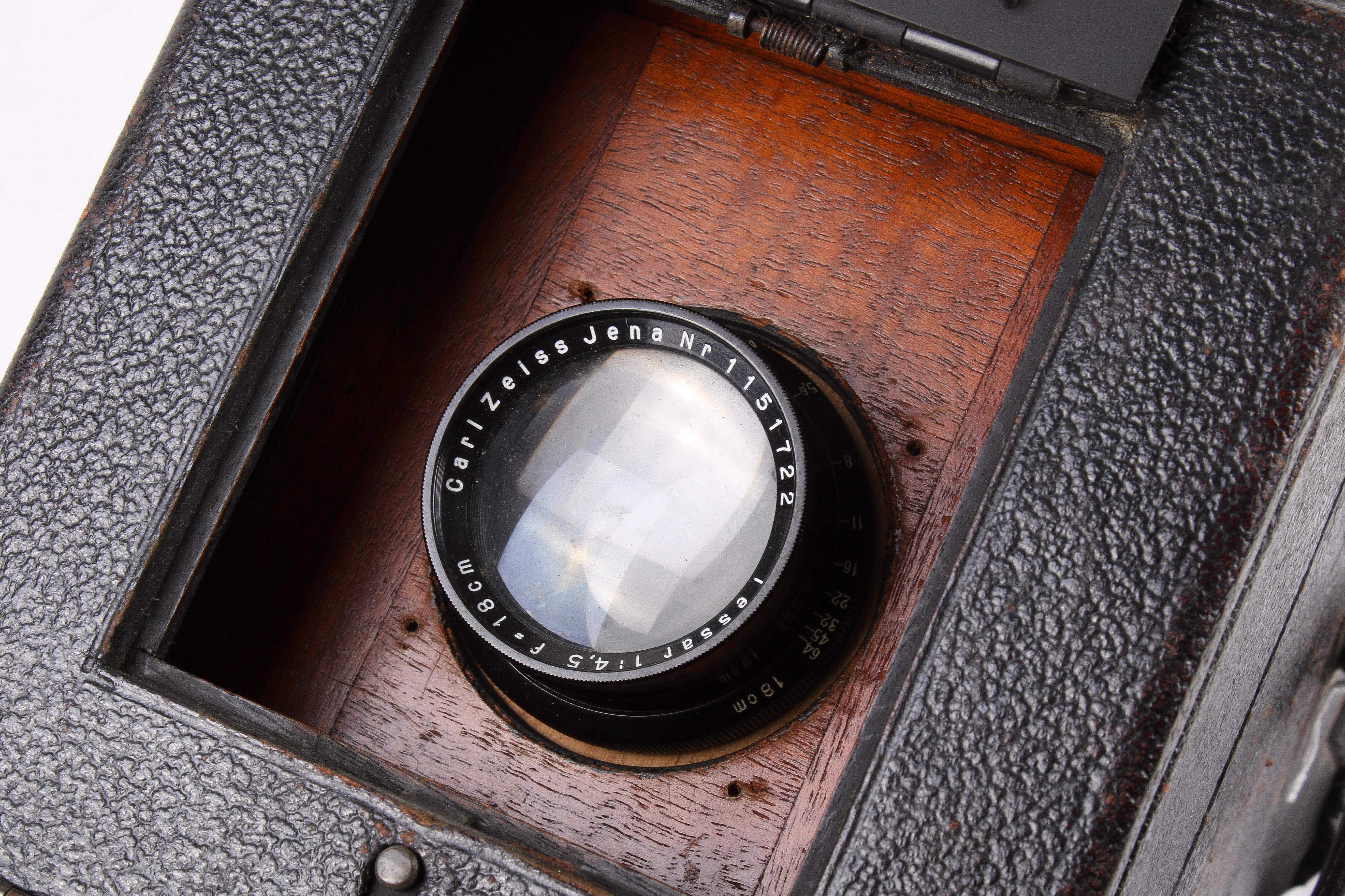 A Shew Reflector reflex plate camera. With a Carl Zeiss 18cm f4. - Image 3 of 6
