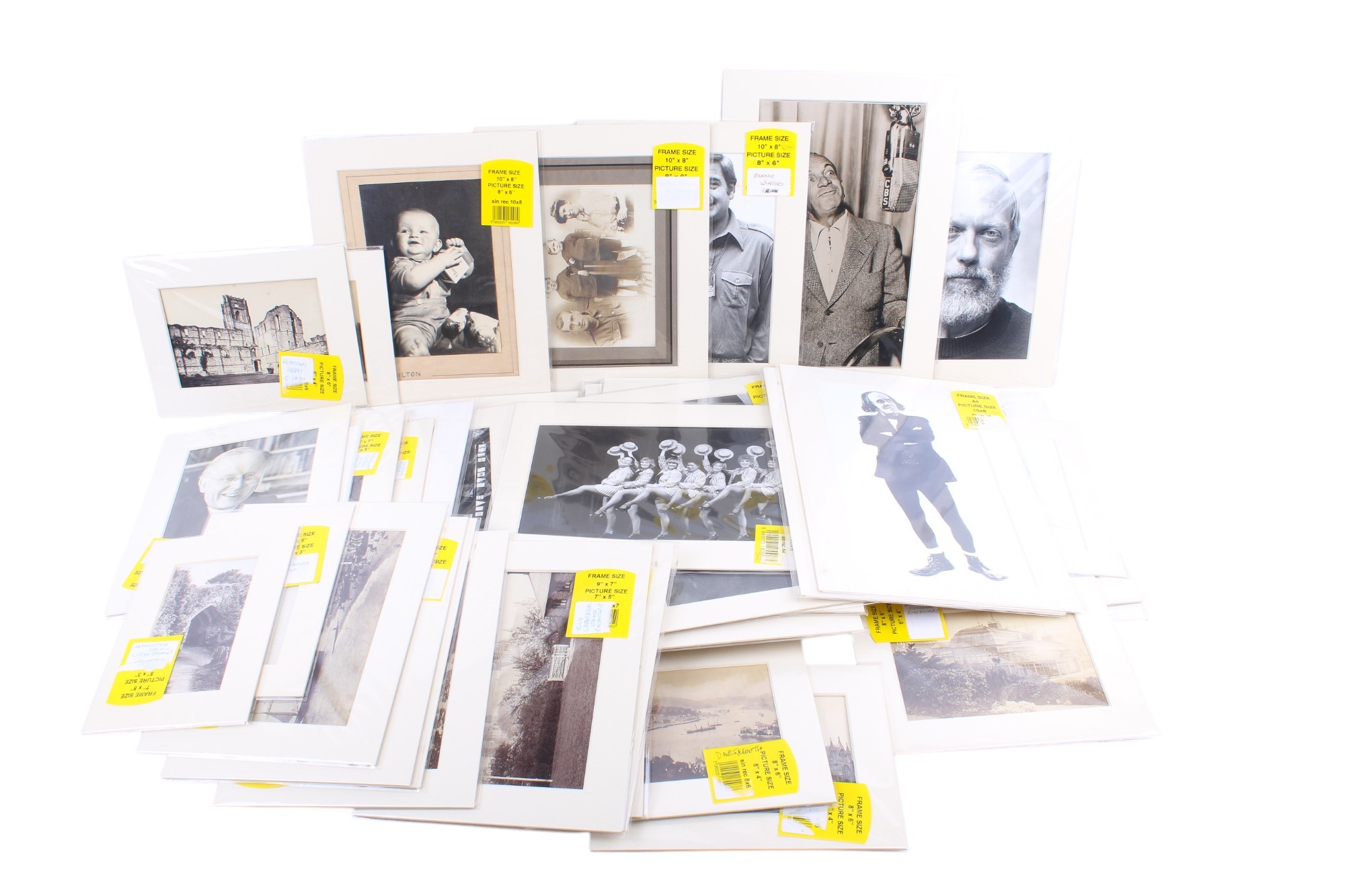 A collection of antique and vintage photographs and drawings.