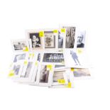 A collection of antique and vintage photographs and drawings.