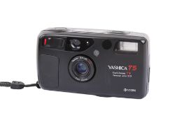 A Yashica T5 35mm compact camera. Serial Number 116076. With a Carl Zeiss T* 35mm f3.
