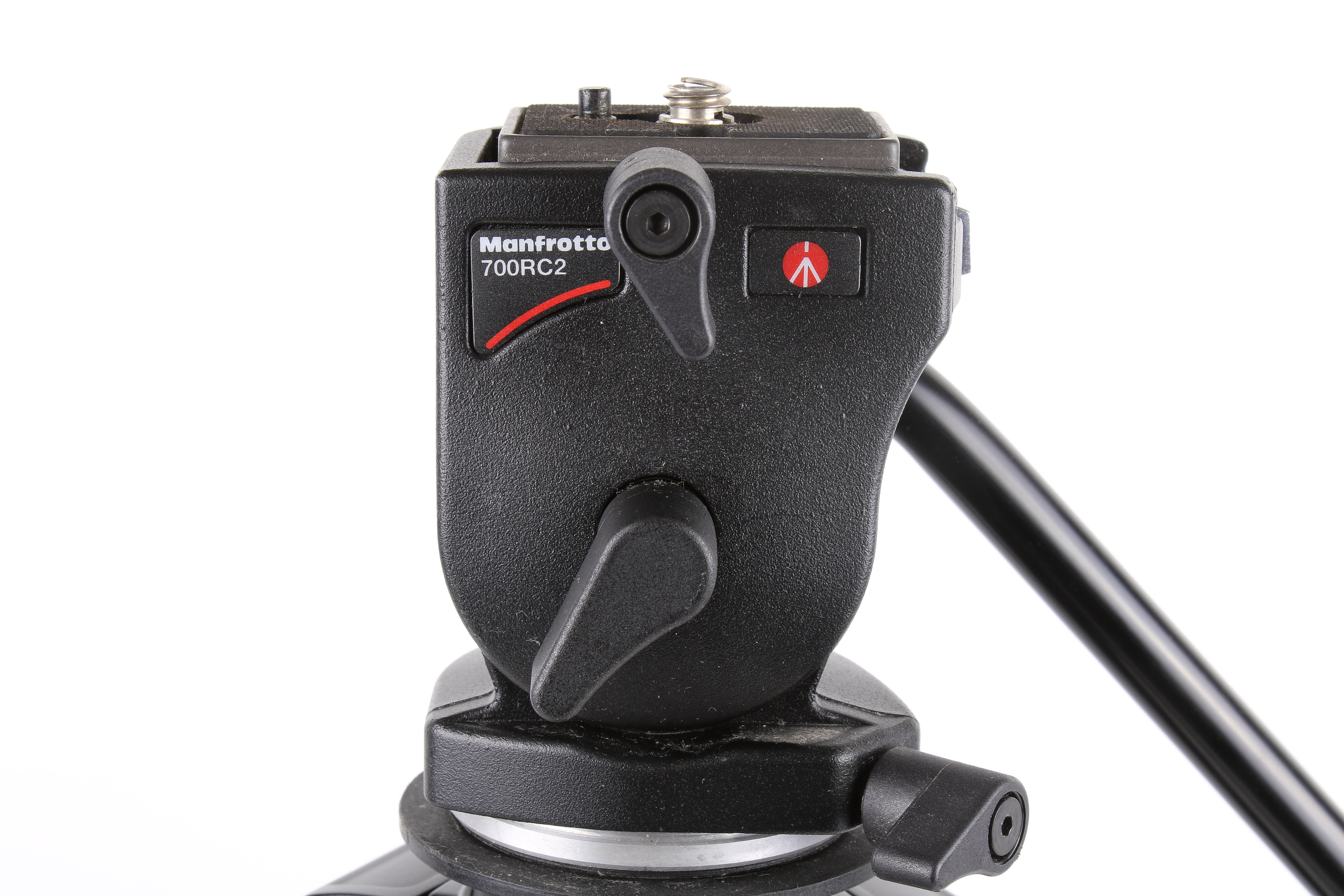 A Swarovski Optik ST 101 Carbon Tripod. With a Manfrotto 700RC2 head, and Swarovski Optik strap. - Image 2 of 5