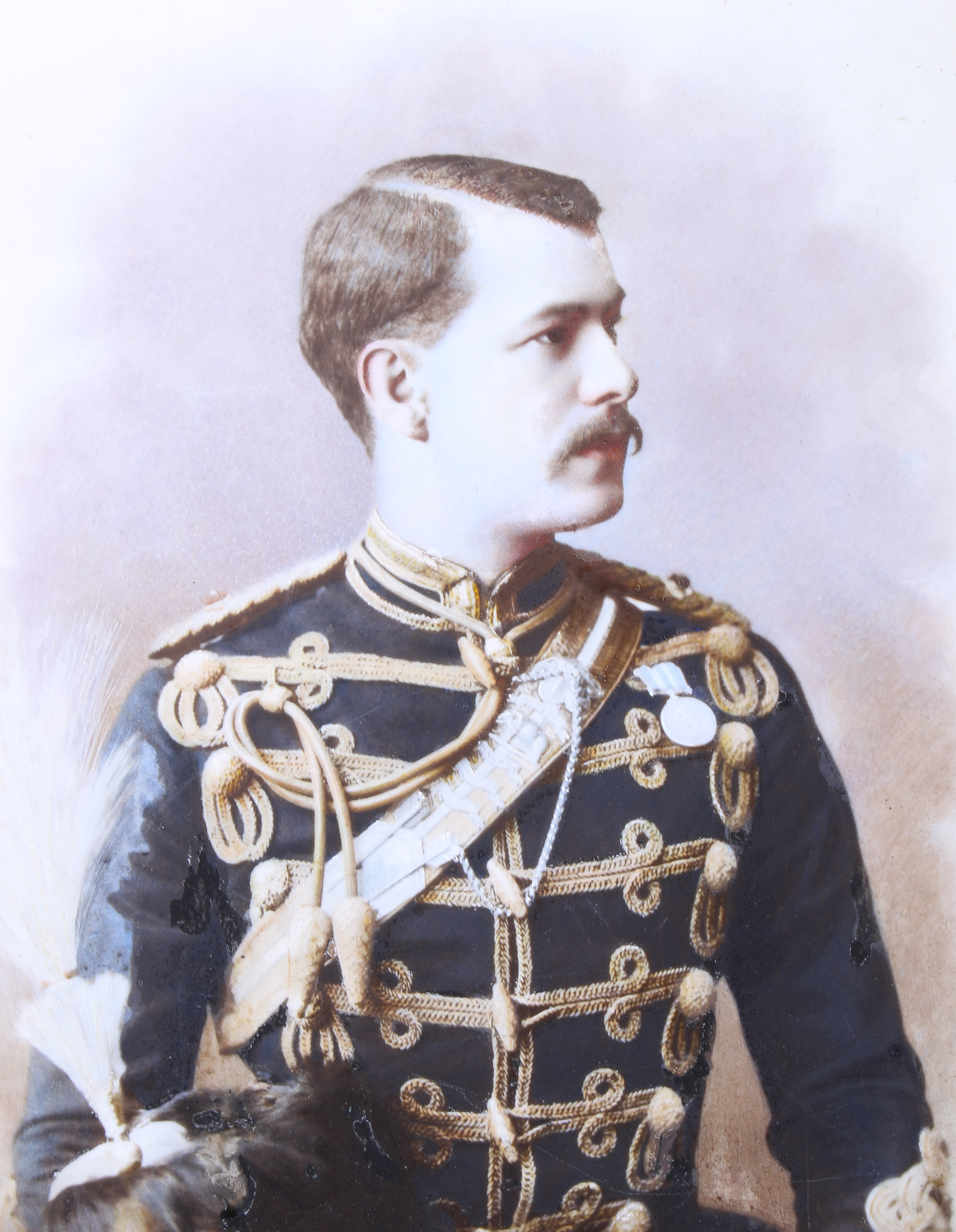 Two framed military portraits. - Image 2 of 3