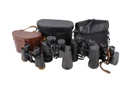 Four pairs of Binoculars.