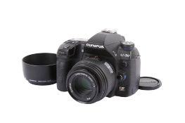 An Olympus E-30 Digital SLR camera.