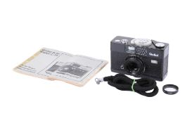 A Rollei Singapore B35 35mm compact viewfinder camera. Black. With a Rollei 40mm f3.
