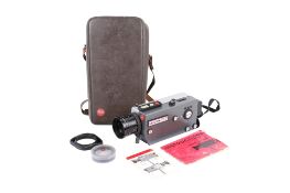 A Leitz Leicina Super RT1 Olympic '72 Super 8 cine-camera. Serial number 077781.