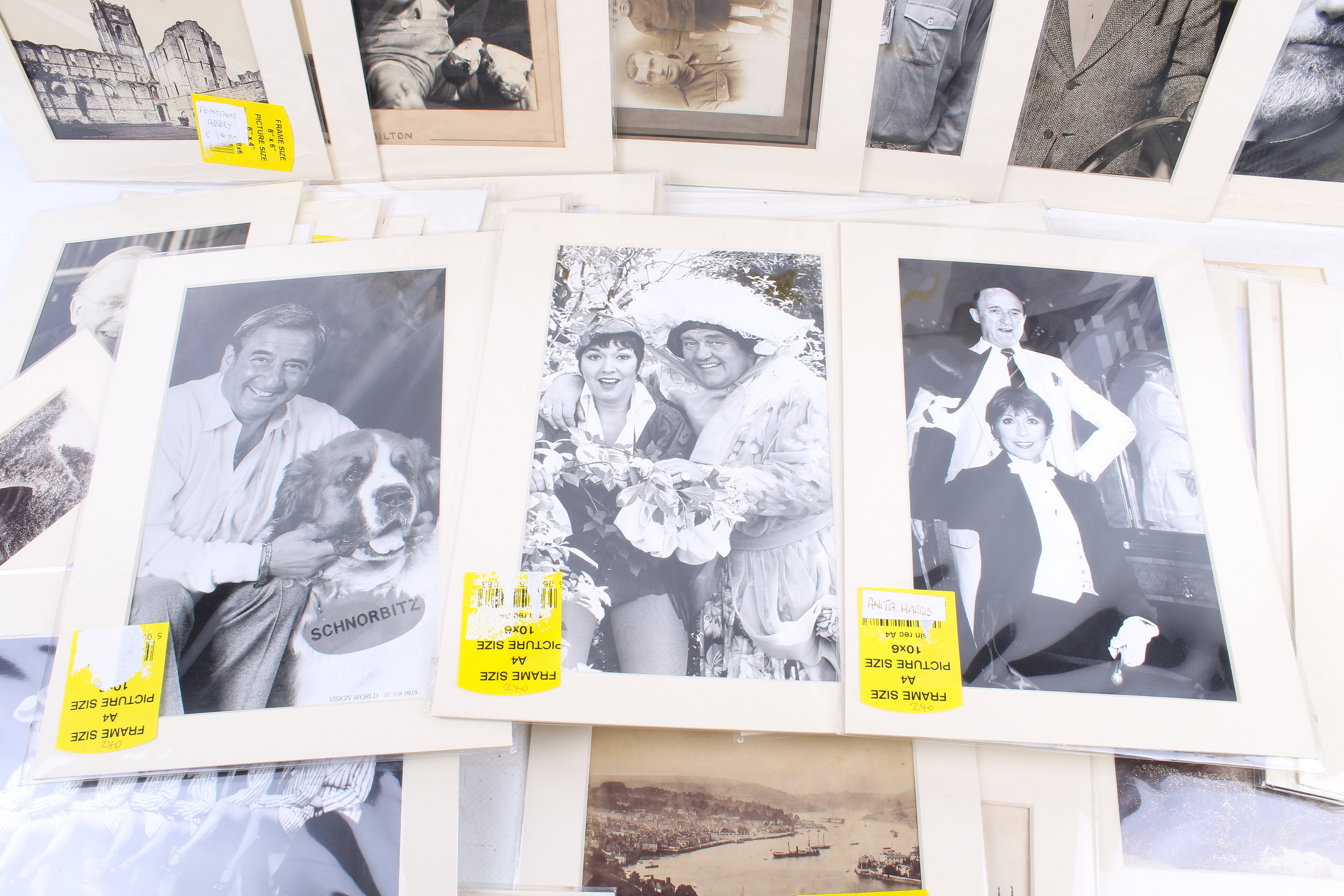 A collection of antique and vintage photographs and drawings. - Image 2 of 3