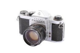 An Asahi Pentax S3 35mm SLR camera. Chrome. Serial number 434374.