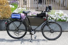 A discontinued Swiss Army Condor Coufaivre push bike with electric motor