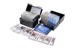 A large collection of the Star Trek The Next Generation customizable card game.