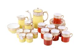 Two coffee cans sets.