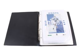 An extensive collection of vintage Bristol Rovers Football Club memorabilia.