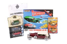 Collection of Diecast model vehicles.