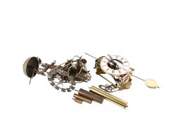 Two weight driven wall clocks.