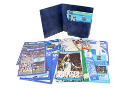 A collection of vintage Bristol Rovers Football Club programmes.