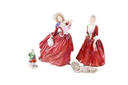 A group of four 20th century porcelain.