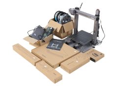 A Snapmaker modular 3 in 1 3D printer A350. Including power module, tools, toolheads, etc.