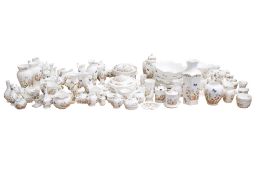 A large collection of assorted Aynsley Cottage Garden china items.
