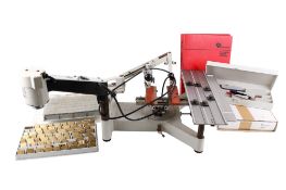 Gravograph Type G. U 70 - 30 engraving machine. No. 4510031085, with instruction folder, tools, etc.