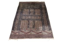 A vintage woolen rug.