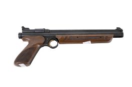 A Crossman Arms American Classic Model 1377 .177 CAL air pistol. S/n.