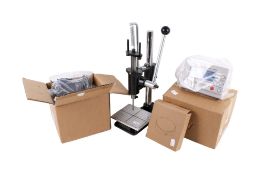 A group of assorted tools and testing equipment.