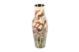A modern Moorcroft 'Savannah’ design vase.