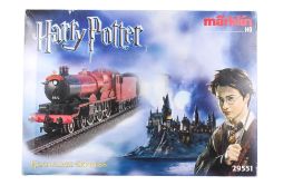 A Marklin H0 gauge 'Harry Potter, Hogwarts Express' electric train set. No.