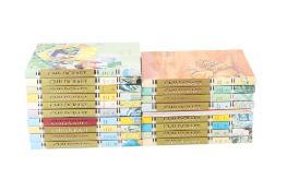 A set of 18 volumes of Childcraft children's encyclopedia, circa 1990.