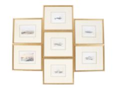 After David Roberts (1796-1864) - set of seven 19th century engravings.