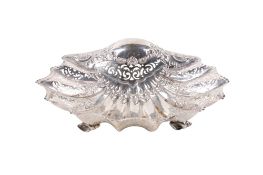 A George V silver bowl.