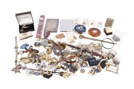 A collection of small collectable's and costume jewellery.