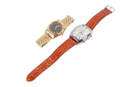 Two reproduction gentlemen's wristwatches.