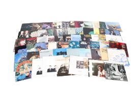 A collection of assorted LP vinyl album records mostly 1960s, 70s and 80s Pop, Prog and Heavy Rock.