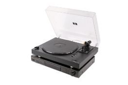 Vintage Thorens TD180 turntable record deck and a Technics tuner ST-GT350