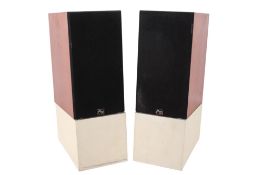 Pair of Avi Nu Neutron Monitor speakers. S/n. 01435 & 01436.