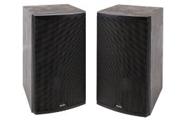 Pair of Boston CR6 hi fi shelf speakers. S/n. HB 059985 and HB 059986.