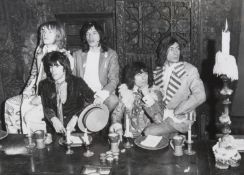 The Rolling Stones - A photograph by Barrie Wentzell. Limited edition of 50 copies.
