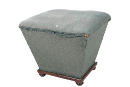 A Victorian ottoman stool.