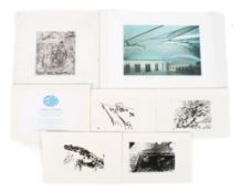 Ben Johnson (born 1946) - signed limited edition print, and two others. The first No.