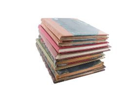 A selection of 19th century and later art and architecture books.